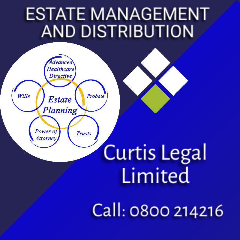 estate management and distribution for probate south wales